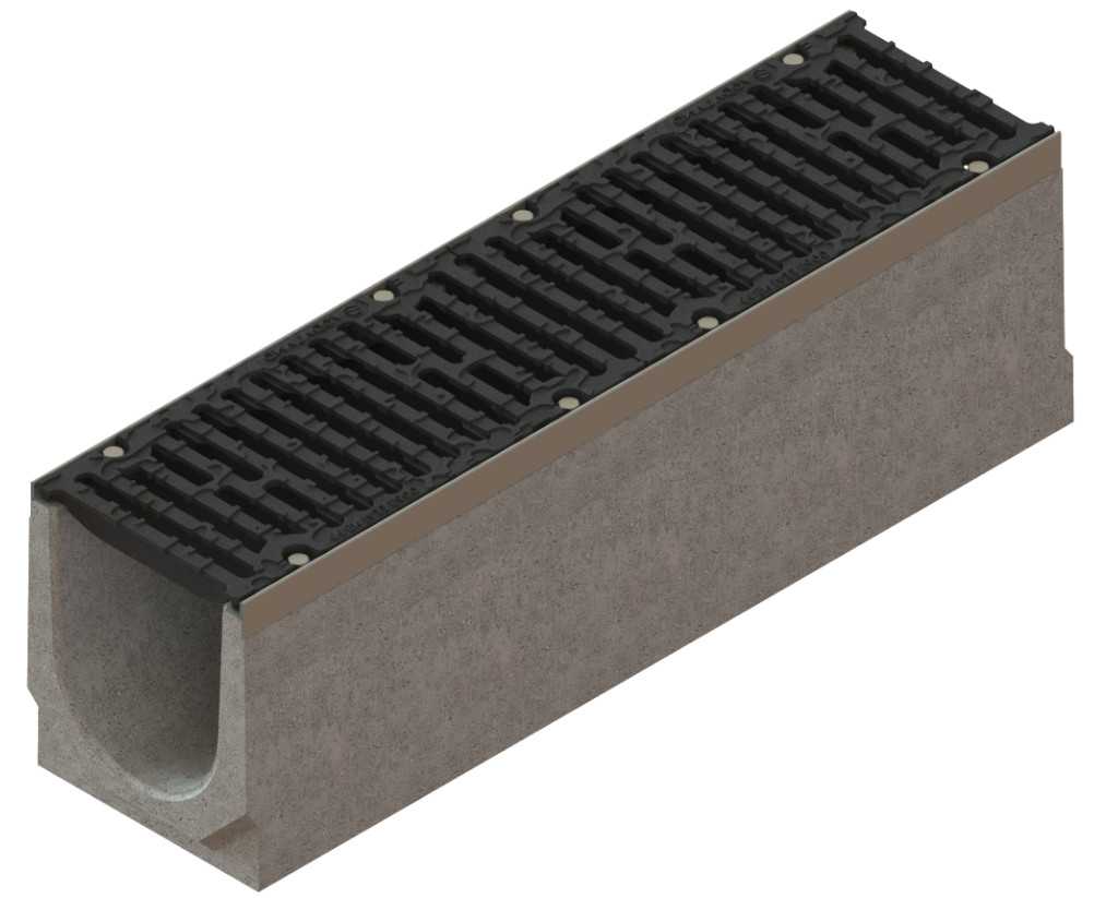 Kanal Betonowy Betomaxdrive Dn200 Z Rusztem Zeliwnym Kl E600 H210