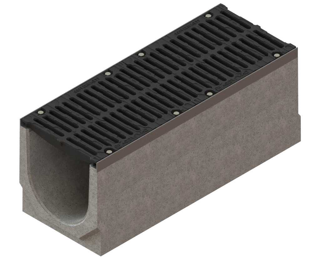 Kanał beton-MEGA DN300-ruszt żeliwny kl.F900