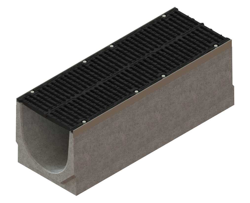 Kanał beton-Pro DN300-ruszt żeliwny kl.D400