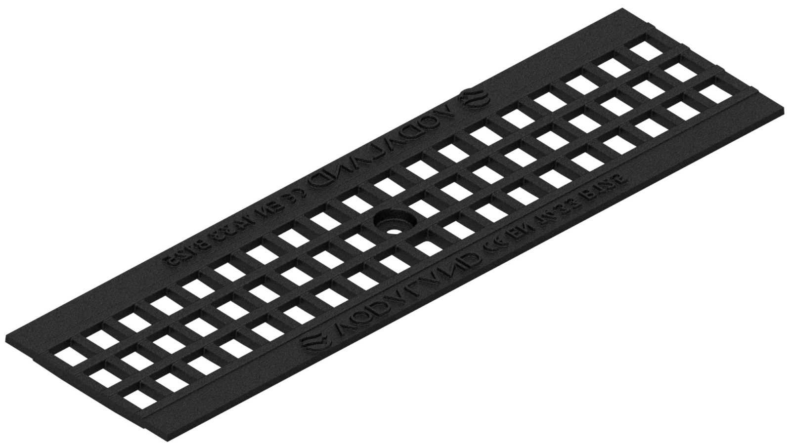 Ruszt żeliwny (kratka) z powłoką KTL Kl.B125 DN100