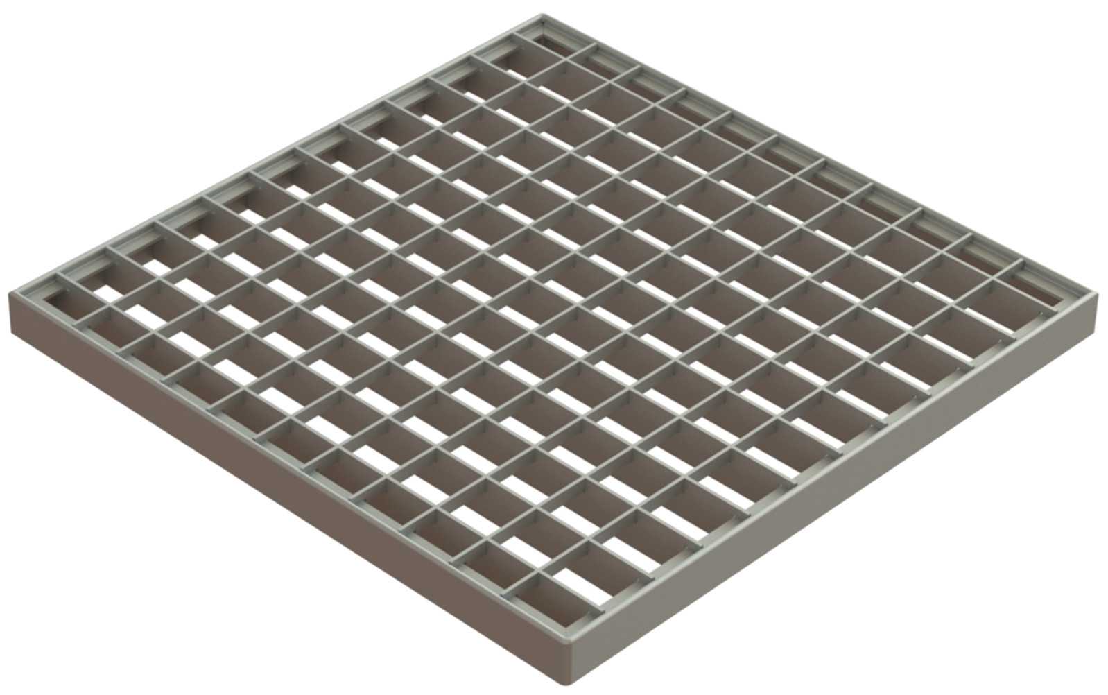 Ruszt stalowy ocynkowany 400x400
