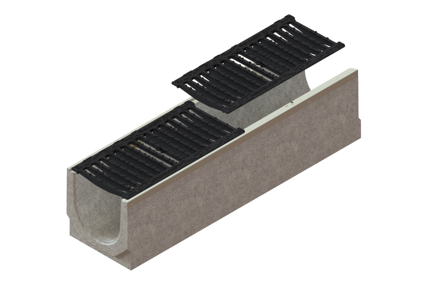 Odwodnienie beton DN200 – ruszt żeliwny KTL kl.C250