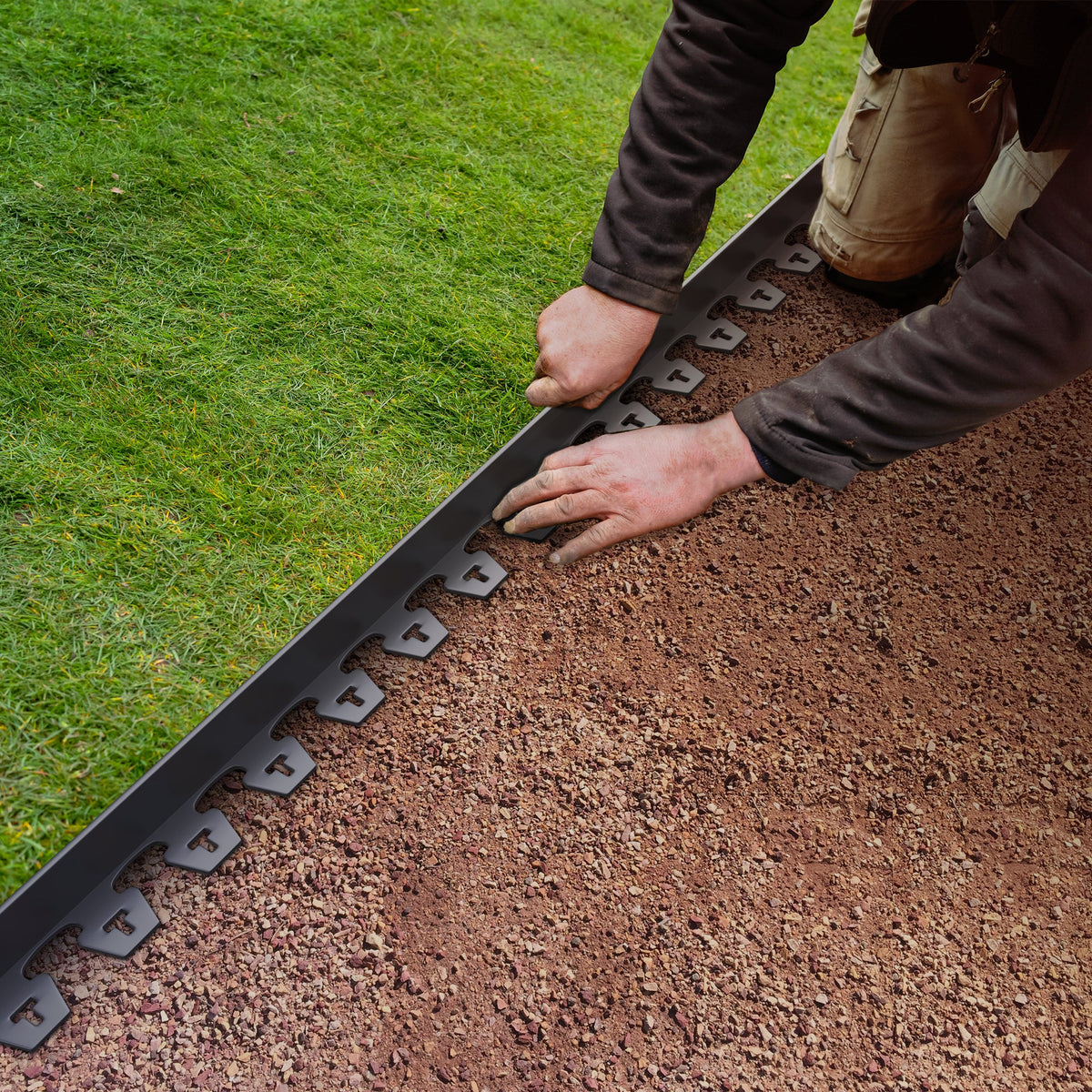 Obrzeże ogrodowe VODALAND Fix Light H40 – 9 m