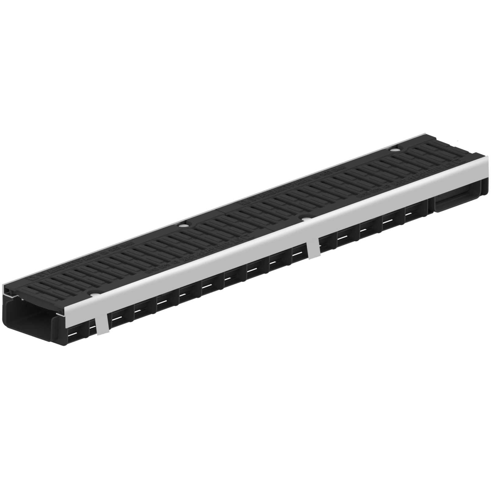 Kanał plastikowy Pro DN100 z rusztem żeliwnym kl.D400 h96