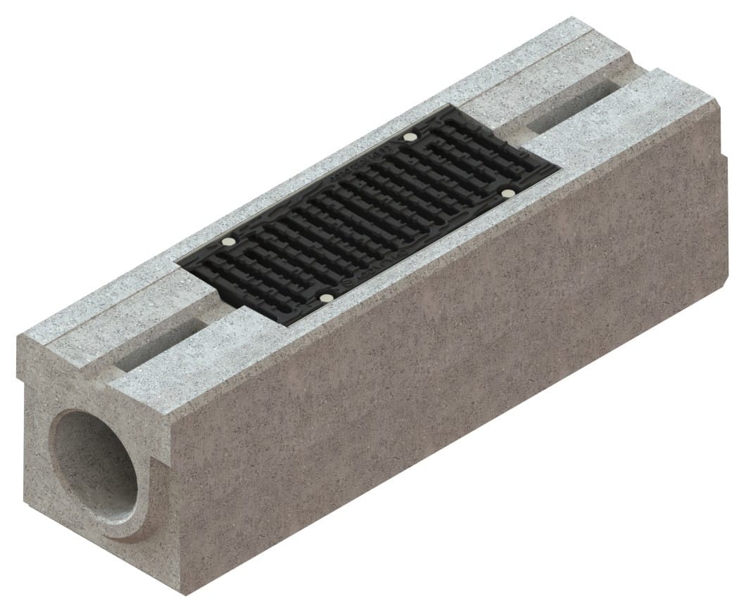 Monoblok betonowy z rewizją DN150 kl. E600
