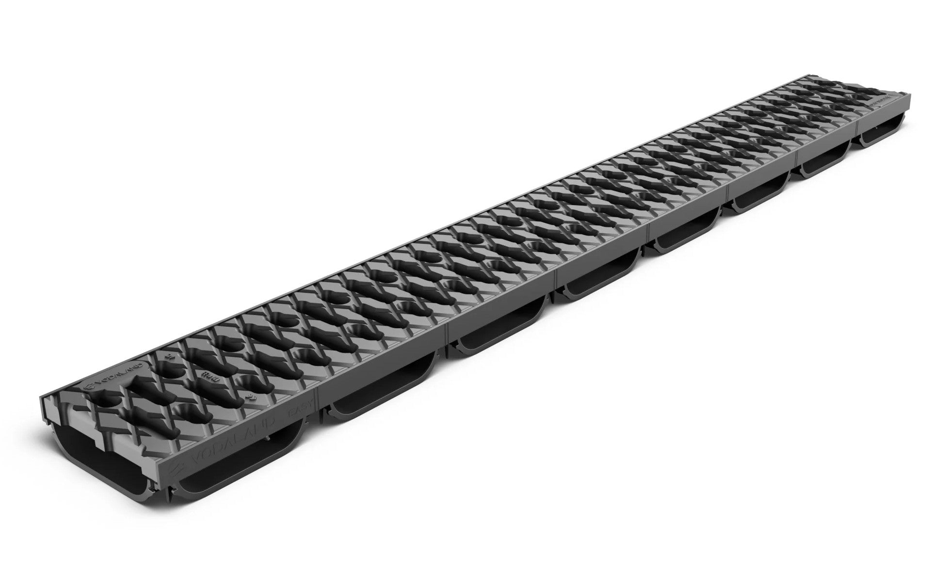 Odwodnienie liniowe plastikowe VODALAND EASY LOW DN100 H40 ruszt plastikowy A15