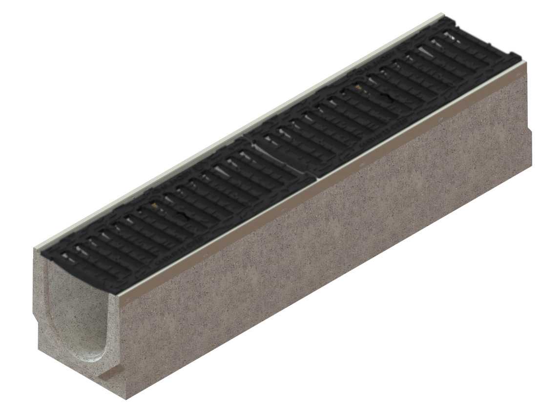 Odwodnienie beton DN150 - ruszt żeliwny kl.C250