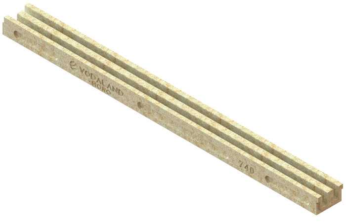 Odwodnienie grzebieniowe polimerobetonowe DN80 H50, kl. C250