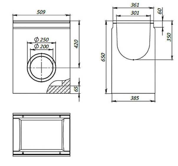 Studnia Wpustowa Betomax Dn300 Z Rusztem Zeliwnym Kl E600